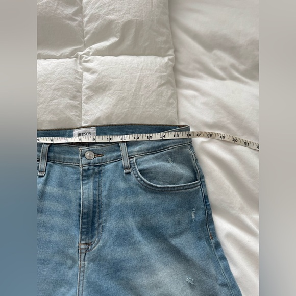 Hudson High Rise Wide Leg Jeans - Picture 6 of 11